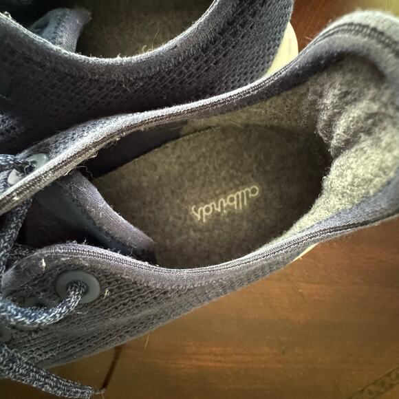 Allbirds men's Tree Runner Breathable Sneaker‎ Shoe size 10 Navy Blue - Picture 6 of 8